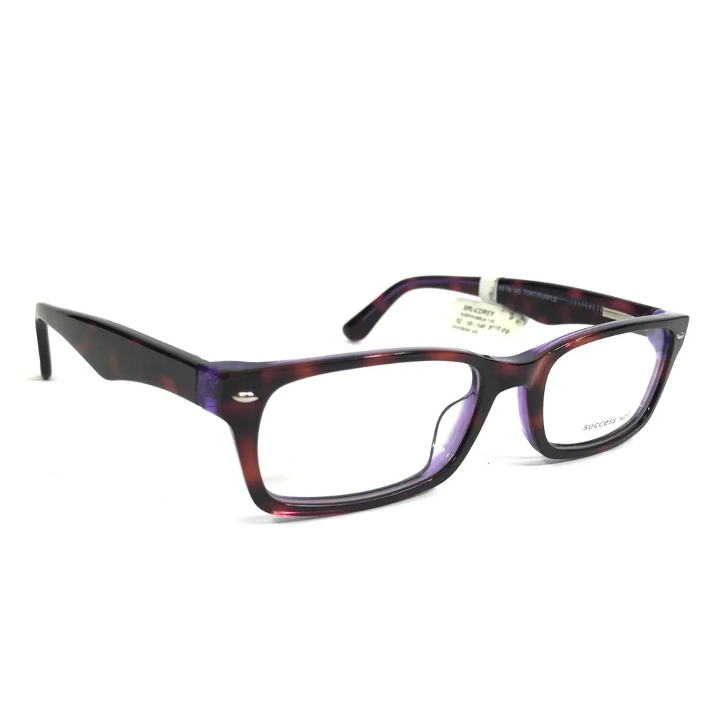 Success:XPL Eyeglasses Frames COREY TORT/PURPLE Tortoise Purple 52-18-140
